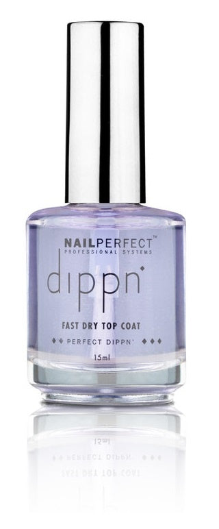 NailPerfect Dippn Fast Air Dry Top Coat (15ml) – Kappershandel