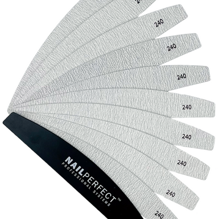 Nailperfect NailPerfect 240# Hygiene Files + Core Nagelvijlen (10 Stuks)