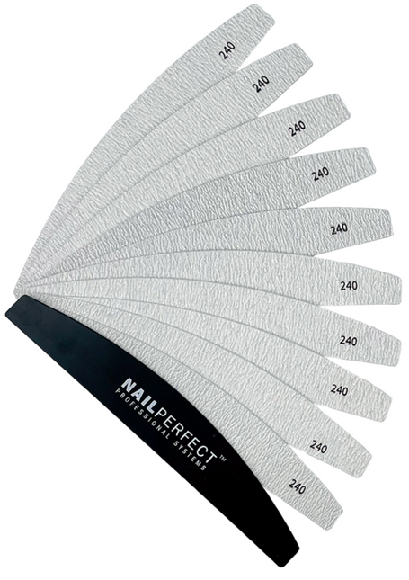 Nailperfect NailPerfect 240# Hygiene Files + Core Nagelvijlen (10 Stuks)