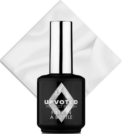Nailperfect UPVOTED Fiber In A  Bottle Cotton White (15ml)