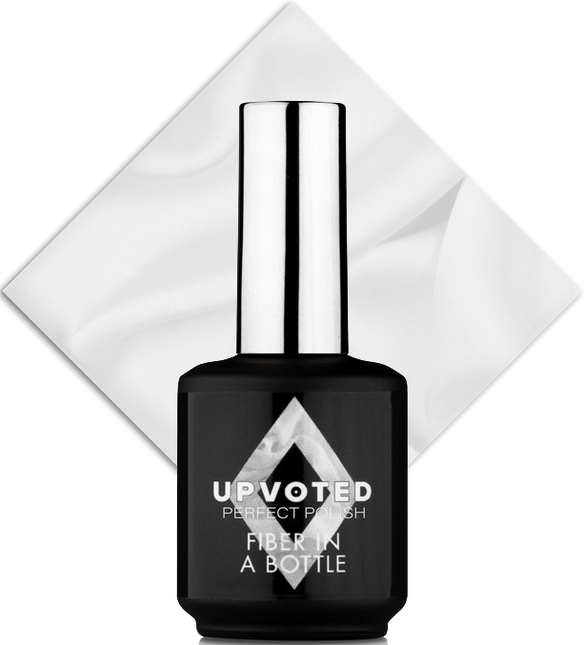 Nailperfect UPVOTED Fiber In A  Bottle Cotton White (15ml)