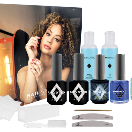 Nailperfect UPVOTED Fiber in a Bottle Get Started Kit