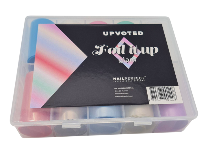 Nailperfect UPVOTED Nagelfolie Foil it Up - Glam (10 Stuks)