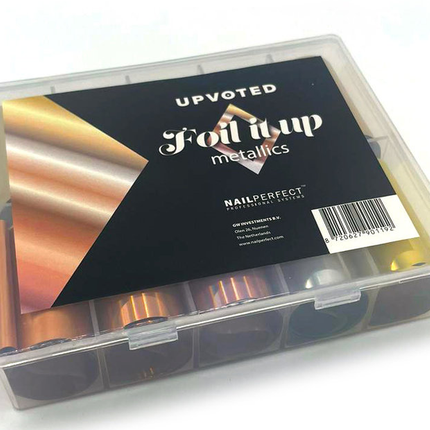 Nailperfect UPVOTED Nagelfolie Foil it Up - Metallics (10 Stuks)