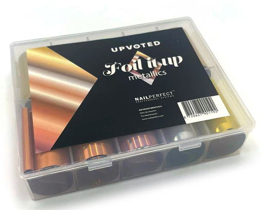 Nailperfect UPVOTED Nagelfolie Foil it Up - Metallics (10 Stuks)