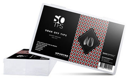 Nailperfect UPVOTED Nageltips Soak Off Tips Short Round (240 Stuks)