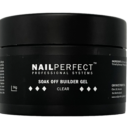 Nailperfect UPVOTED Soak Off Builder Gel Clear (14 Gram)