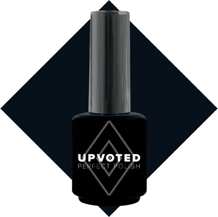 Nailperfect UPVOTED Soak Off Gel Polish #183 Black Ink (15ml)