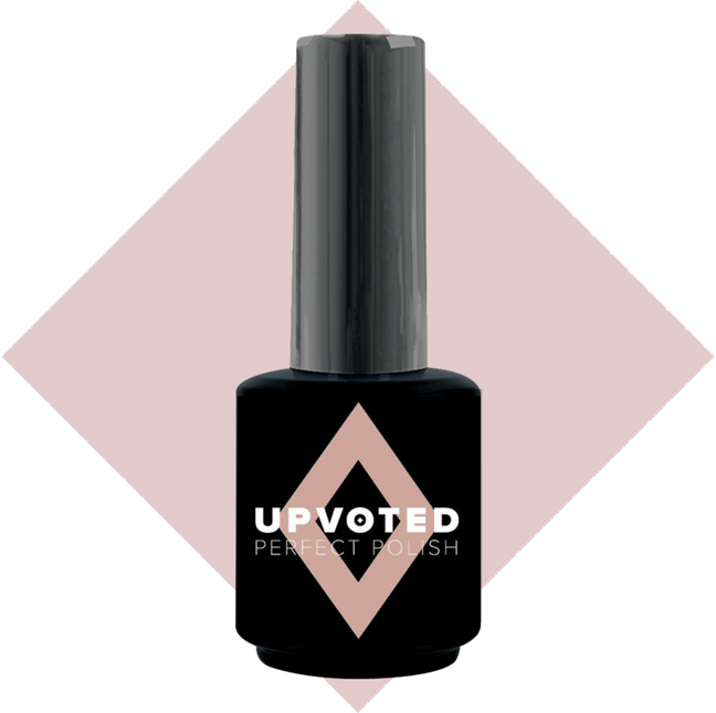 Nailperfect UPVOTED Soak Off Gel Polish #187 Light Latte (15ml)