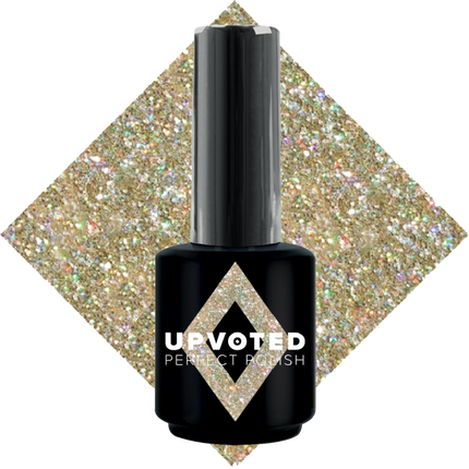 Nailperfect UPVOTED Soak Off Gel Polish #195 Golden Girl (15ml)