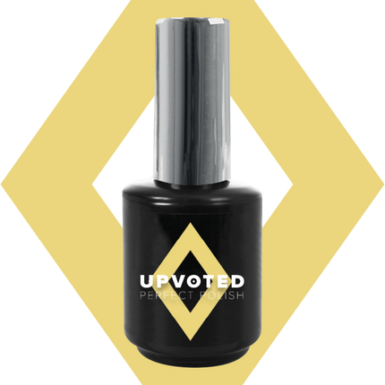 Nailperfect UPVOTED Soak Off Gel Polish #233 Edgy Yellow (15ml)