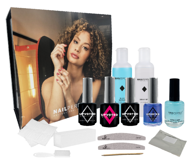 Nailperfect UPVOTED Soak Off Gel Polish Get Started Kit