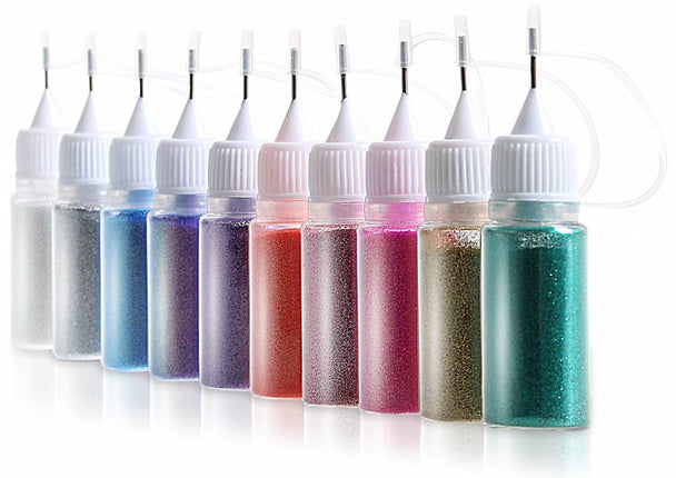 No Label Glitter Kit 10St