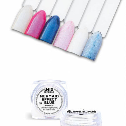 No Label Mix & Mingle Nagelpoeder Mermaid Effect