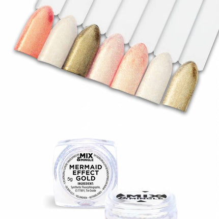 No Label Mix & Mingle Nagelpoeder Mermaid Effect