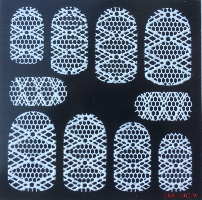 No Label Nail Art Design Sticker