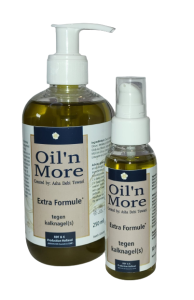 Oil n More Extra Formule Verzorgende Olie  tegen kalknagels en extreme huidirritatie
