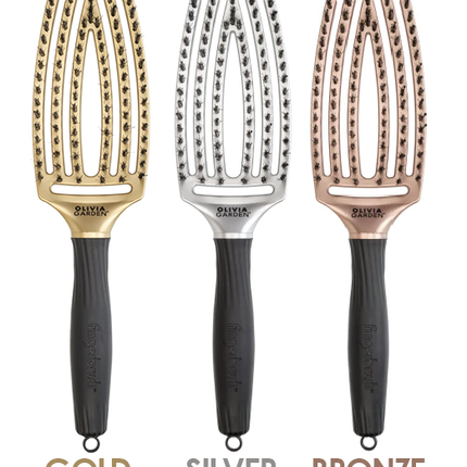 Olivia Garden Fingerbrush Borstel Medium