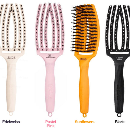 Olivia Garden Fingerbrush Borstel Medium
