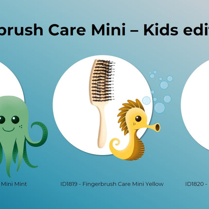 Olivia Garden Olivia Garden Fingerbrush Borstel Mini - Kids Limited Edition