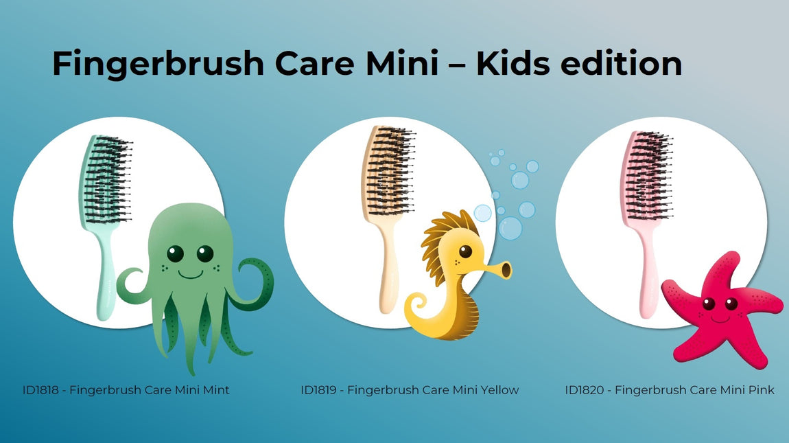 Olivia Garden Olivia Garden Fingerbrush Borstel Mini - Kids Limited Edition