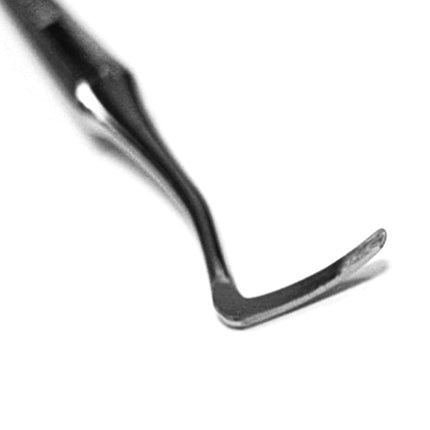 Orthofex Crown Excavator Enkel Plat Gebogen 14.5 RVS