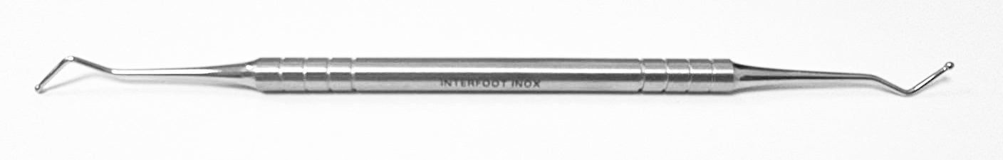 Orthofex Orthofex Crown Excavator Diabetisch Dubbel Gebogen 14.5 RVS