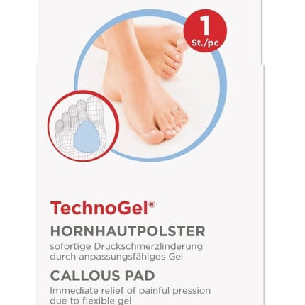 Orthofex Orthofex Titania Eeltkussen Technogel Blauwe Siliconen Voorvoet