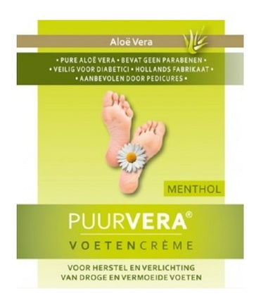 Puur Vera Voetcreme Menthol