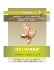 Puur Vera Voetenscrub Cocos