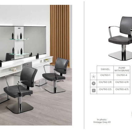 Salon Ambience Kappersstoel Hannah