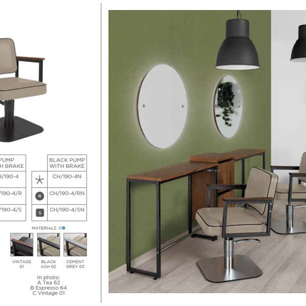 Salon Ambience Kappersstoel Madison