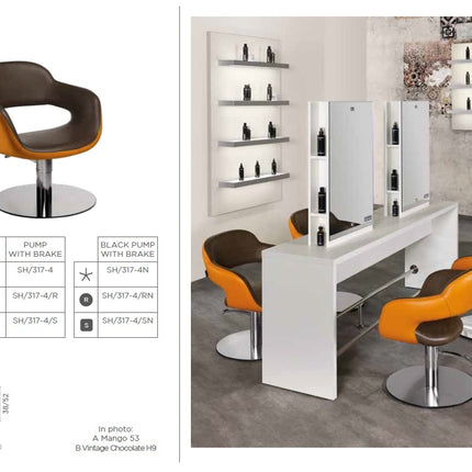 Salon Ambience Kappersstoel Vanessa