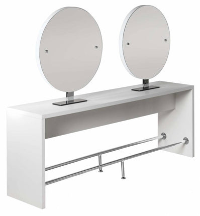Salon Ambience Kaptafel Brooklyn (Ronde Spiegel)