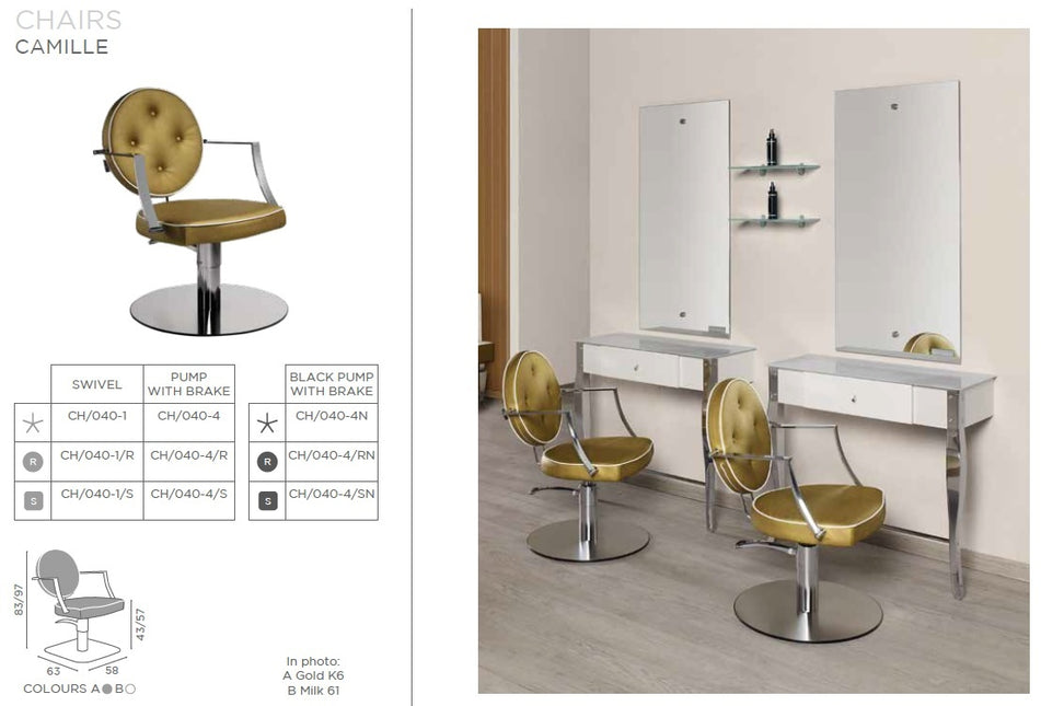 Salon Ambience Salon Ambience Kappersstoel Camille