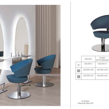 Salon Ambience Salon Ambience Kappersstoel Flute