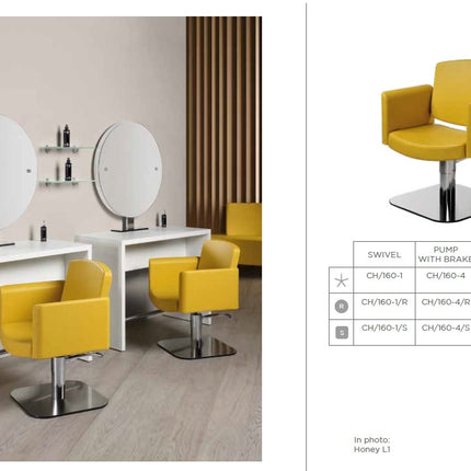 Salon Ambience ***Salon Ambience Kappersstoel Julia***