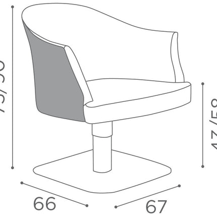 Salon Ambience Salon Ambience Kappersstoel Margot