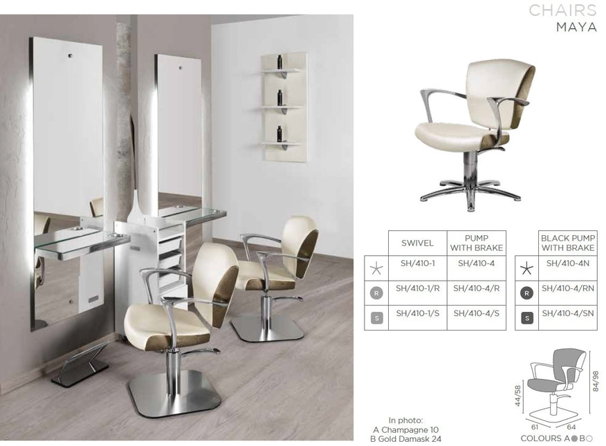 Salon Ambience Salon Ambience Kappersstoel Maya