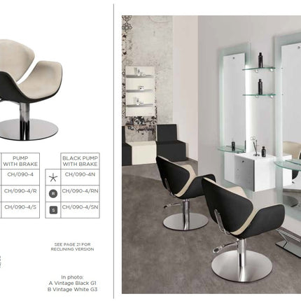 Salon Ambience Salon Ambience Kappersstoel Olimpia