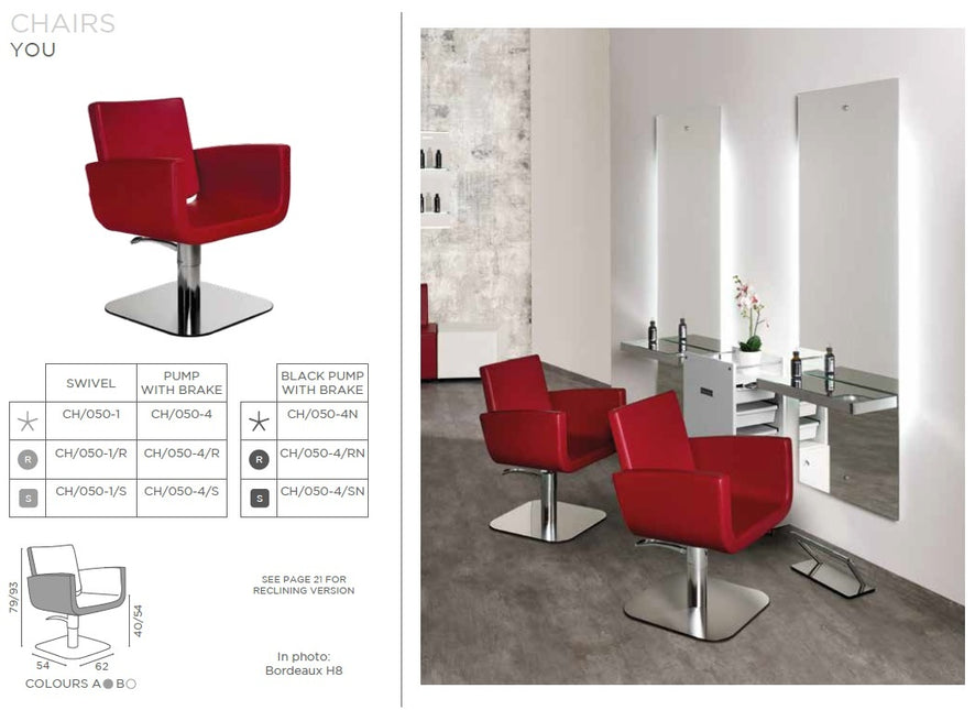 Salon Ambience Salon Ambience Kappersstoel You