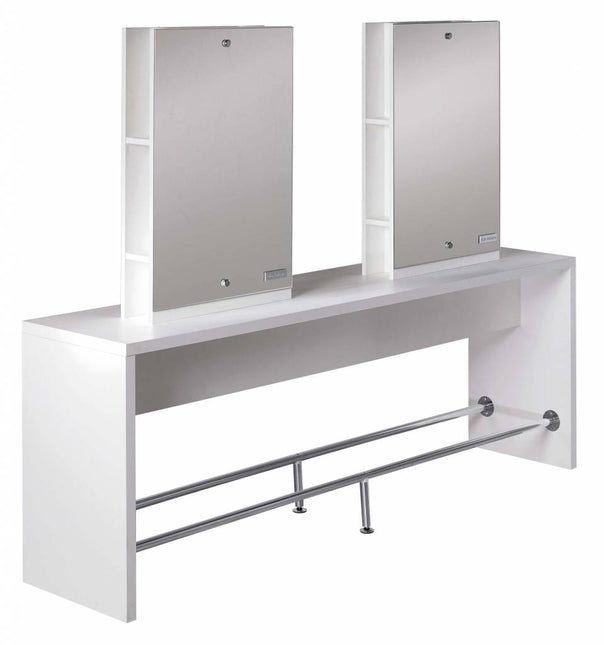 Salon Ambience Salon Ambience Kaptafel Brooklyn (Rechthoekige Spiegel)