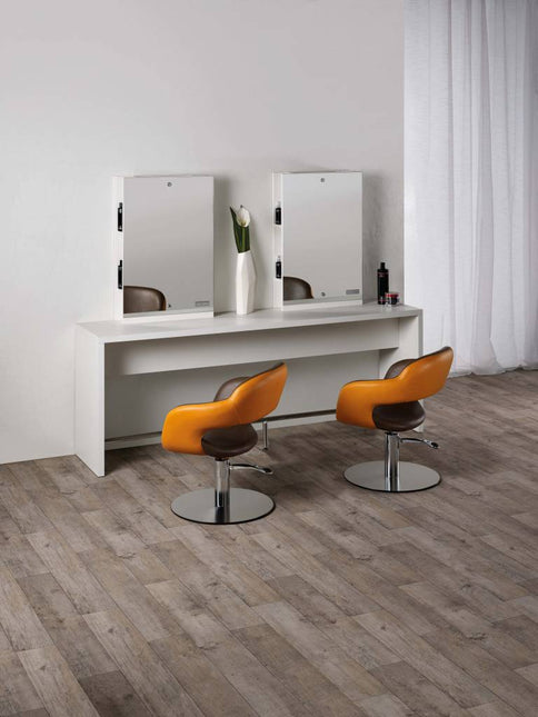 Salon Ambience Salon Ambience Kaptafel Brooklyn (Rechthoekige Spiegel)