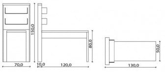 Salon Ambience Salon Ambience Manicuretafel Allure