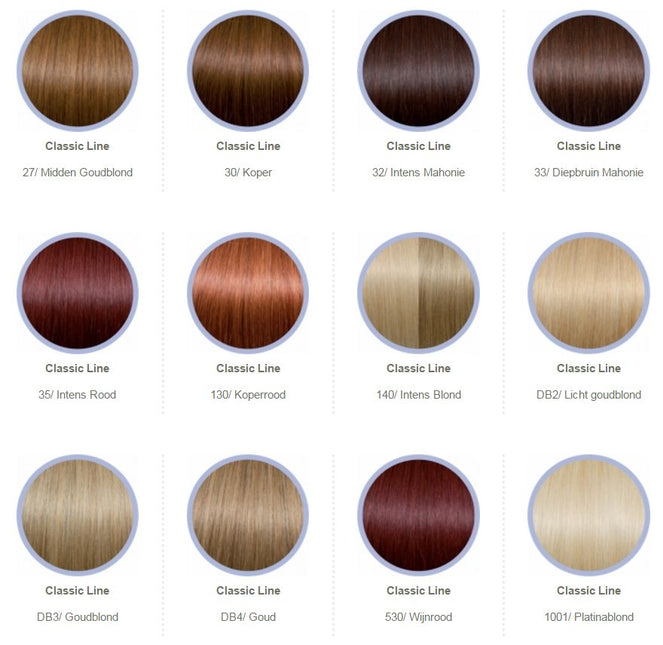 Seiseta Extensions Classic Line 40Cm (10 Stuks)