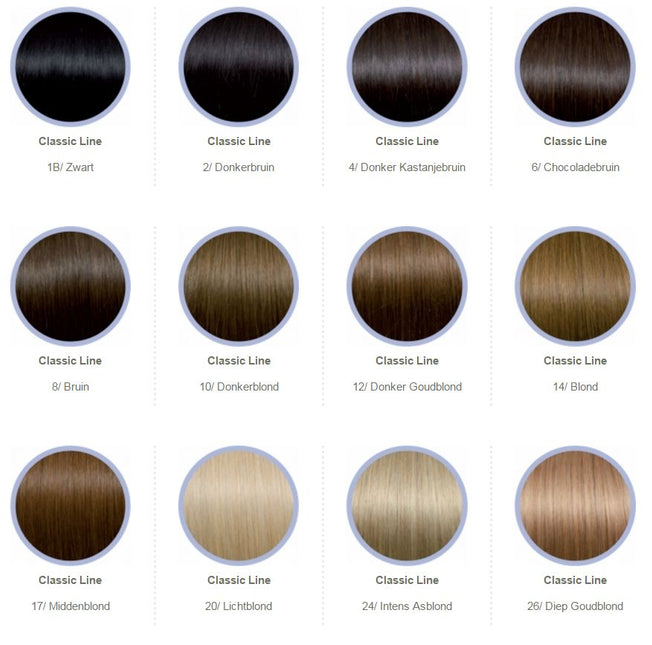 Seiseta Extensions Classic Line 50Cm (10 Stuks)