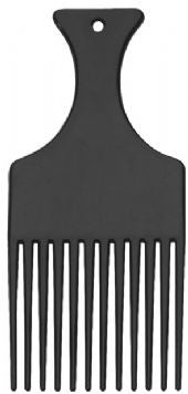 Sibel Afro Handvatkam Zwart