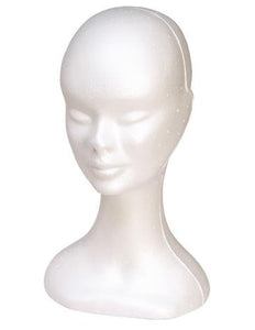 Sibel Dameshoofd Mannequin Standaard Wit