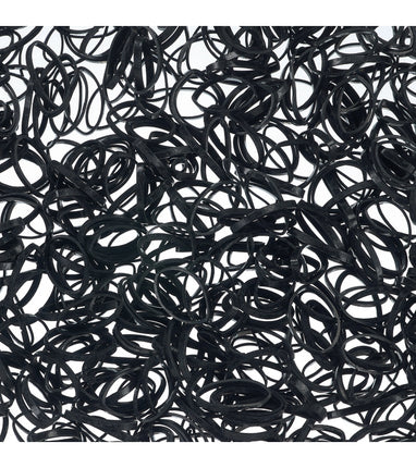 Sibel Elastiekjes Zwart (500 Stuks)