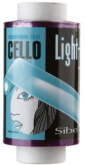 Sibel Folie Transparant zonder Afscheurstrook 15CMx500M